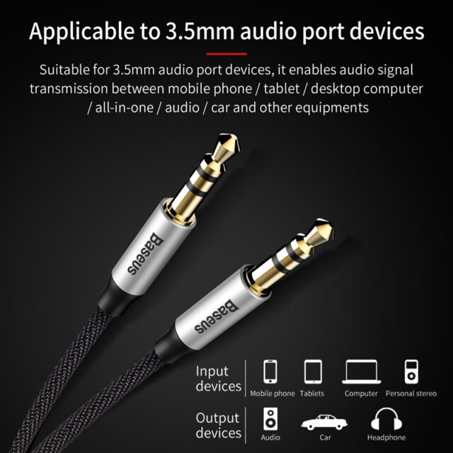 AUX Cable 3.5 mm, 0.5m – 1.5m – Trending electronic products, gadgets ...